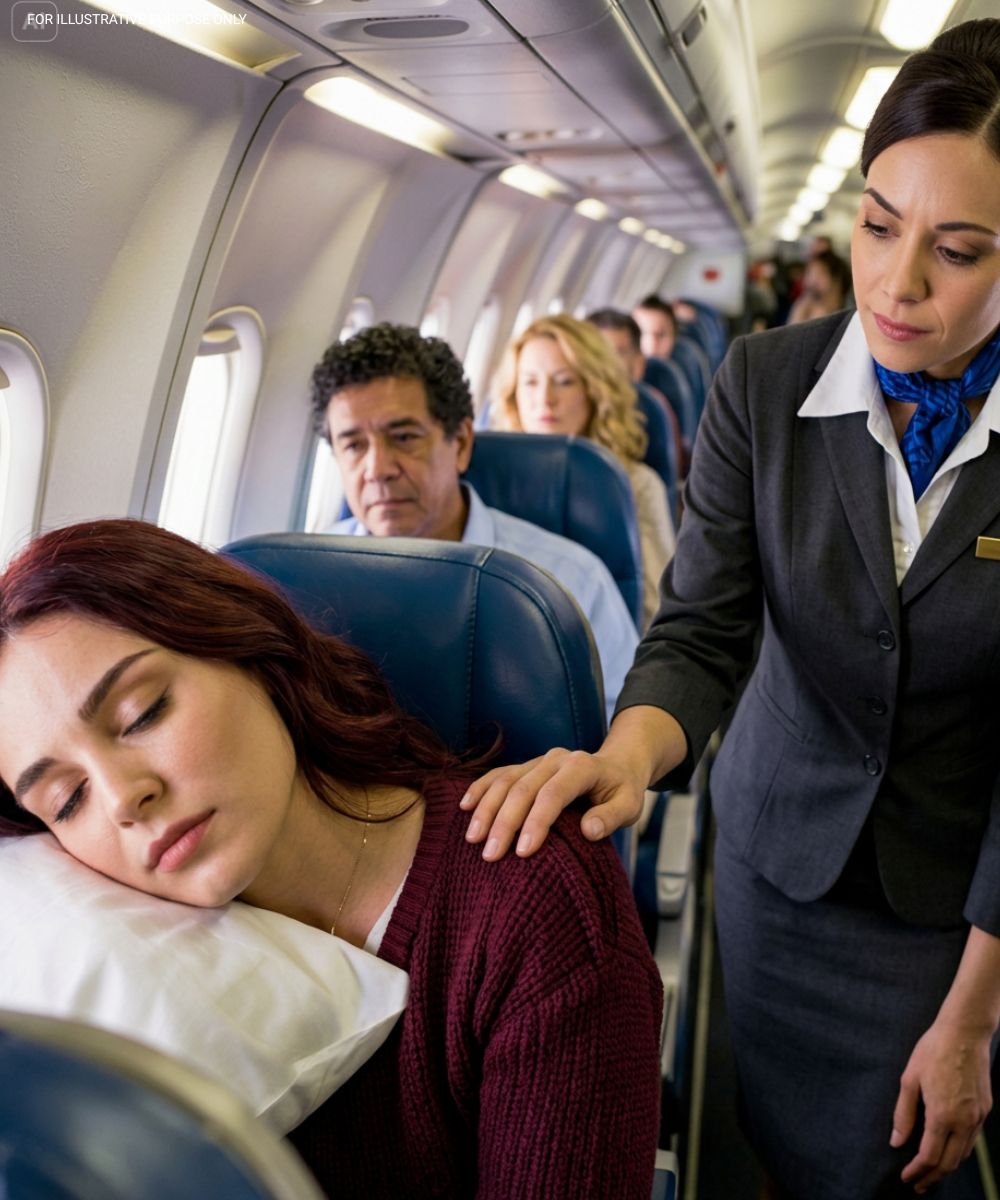 She Was Sleeping in 8A — When the Captain Asked if Any Combat Pilots Were on Board
