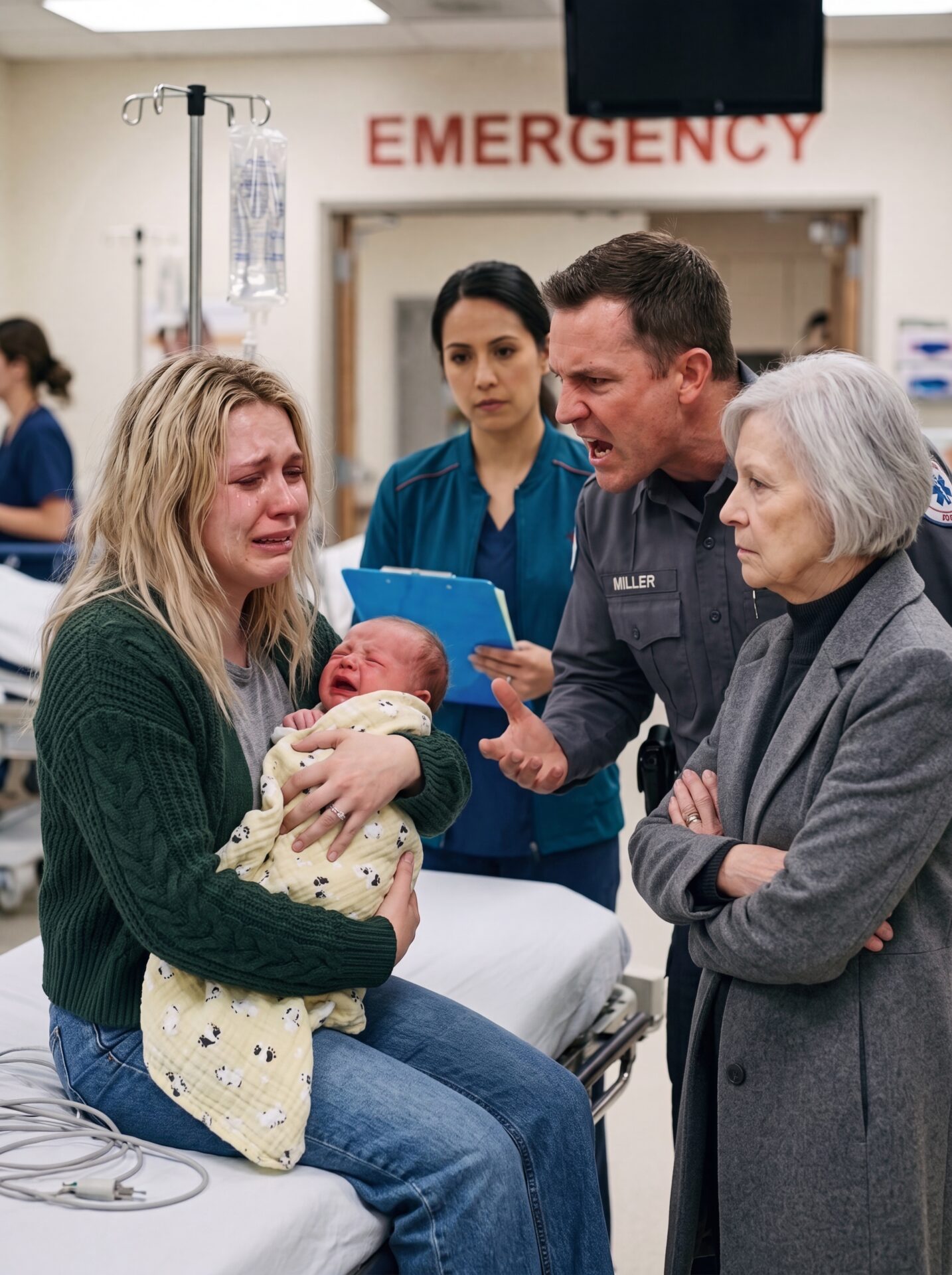 My Mother-in-Law Offered To Put My 6-Month-Old Son To Bed. Minutes Later, I Found White Foam Around His Mouth. I Scre:amed, “The Baby Is Foaming!” But She Said, “You’re Overreacting.” At The Hospital, The Doctor Made A Discovery That Changed Everything.